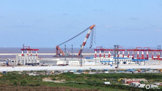 【场面】上海港第三座全自动化智慧码头现雏形