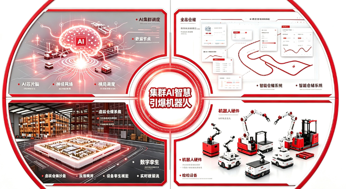 稳石AI智慧仓储解决方案：软硬一体，四维赋能，重构智造仓储新范式